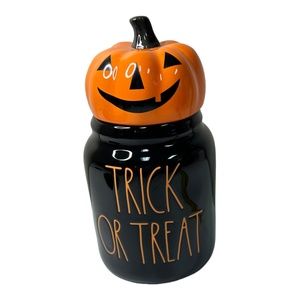Rae Dunn "TRICK OR TREAT" Figural Canister